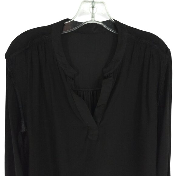 Nation LTD Los Angeles Blouse Long Sleeve Rayon Classy Career Workwear S - Picture 9 of 16